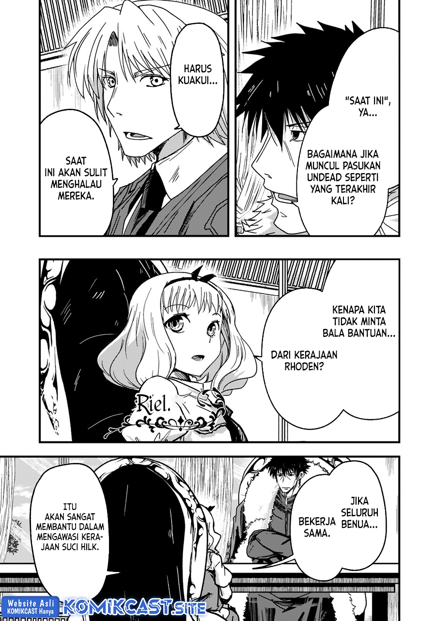 Gaikotsu Kishi-sama, Tadaima Isekai e Odekakechuu Chapter 55.1 Gambar 4