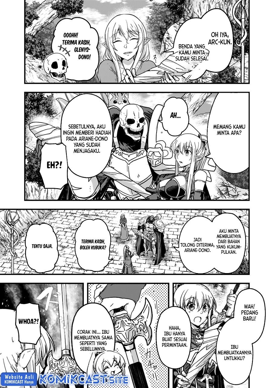 Gaikotsu Kishi-sama, Tadaima Isekai e Odekakechuu Chapter 55.2 Gambar 11