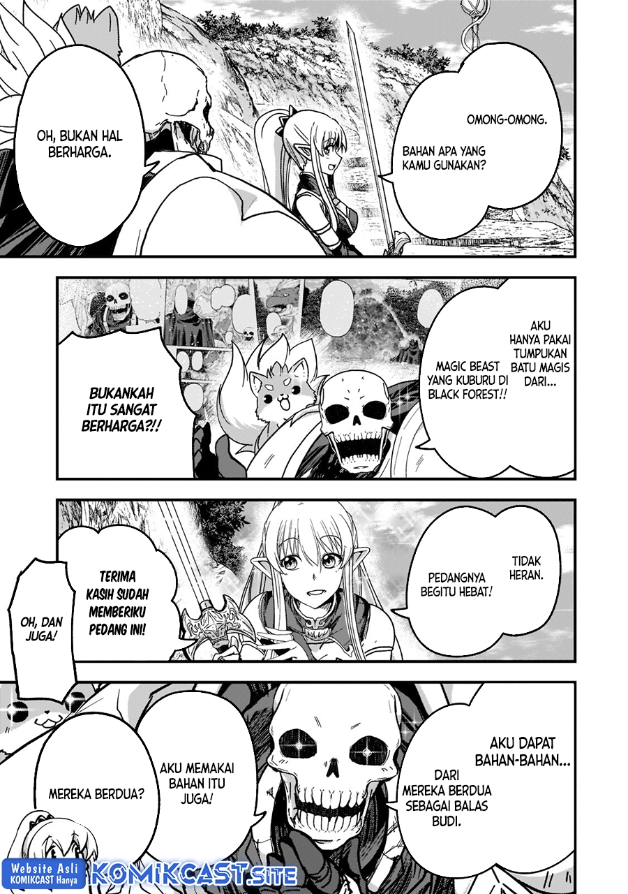 Gaikotsu Kishi-sama, Tadaima Isekai e Odekakechuu Chapter 55.2 Gambar 13