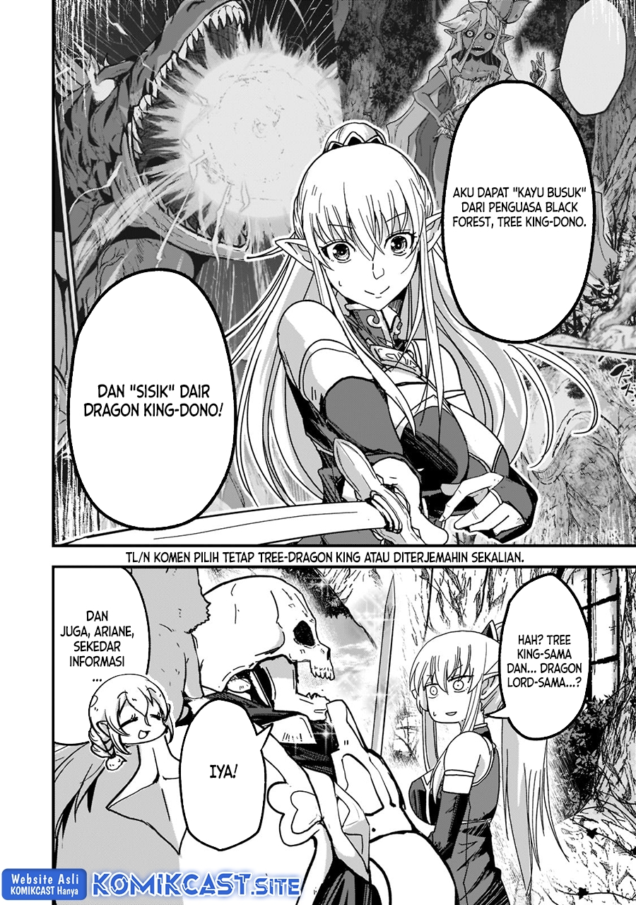 Gaikotsu Kishi-sama, Tadaima Isekai e Odekakechuu Chapter 55.2 Gambar 14