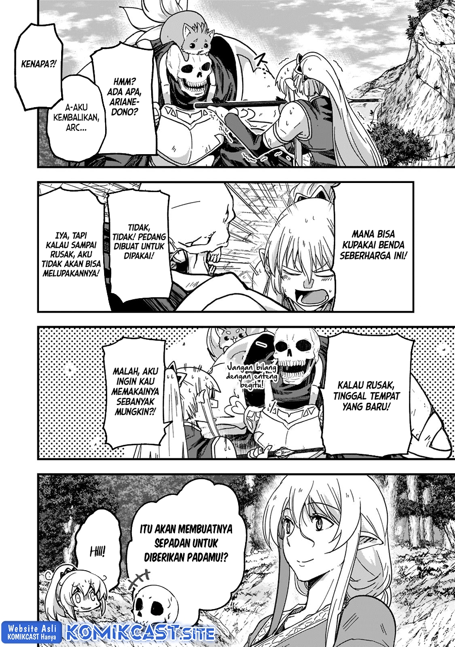 Gaikotsu Kishi-sama, Tadaima Isekai e Odekakechuu Chapter 55.2 Gambar 16