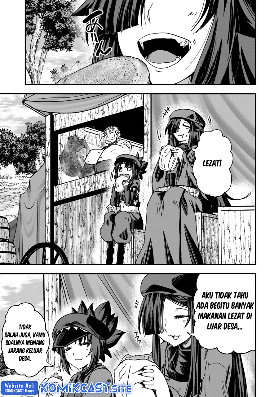 Gaikotsu Kishi-sama, Tadaima Isekai e Odekakechuu Chapter 56.1 Gambar 12