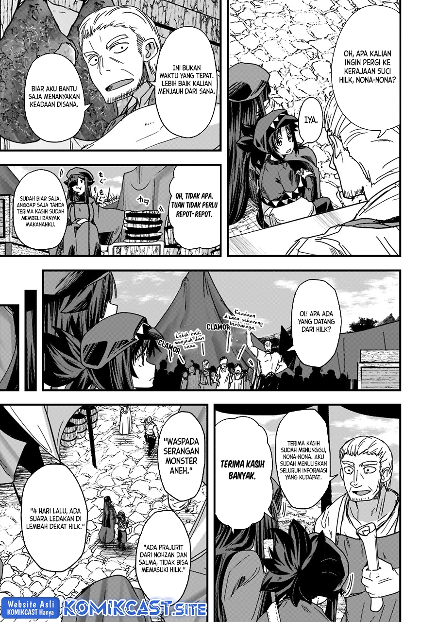Gaikotsu Kishi-sama, Tadaima Isekai e Odekakechuu Chapter 56.1 Gambar 14