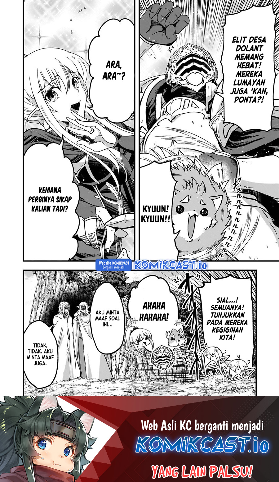 Gaikotsu Kishi-sama, Tadaima Isekai e Odekakechuu Chapter 59 Gambar 29