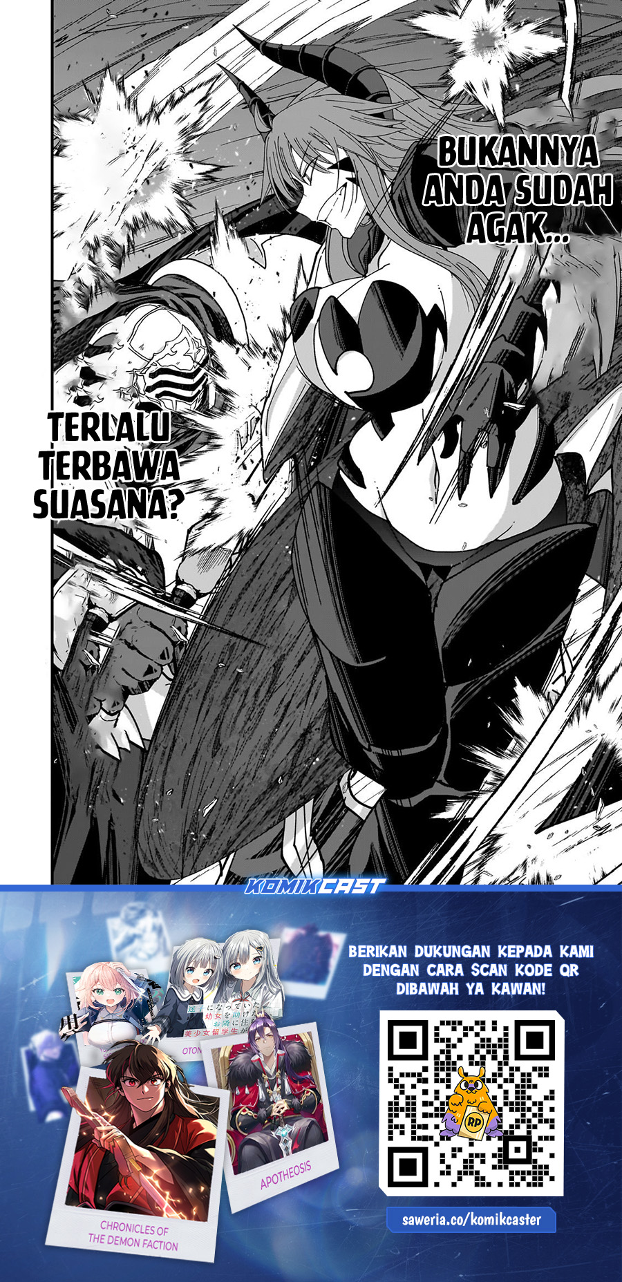 Gaikotsu Kishi-sama, Tadaima Isekai e Odekakechuu Chapter 64 Gambar 20