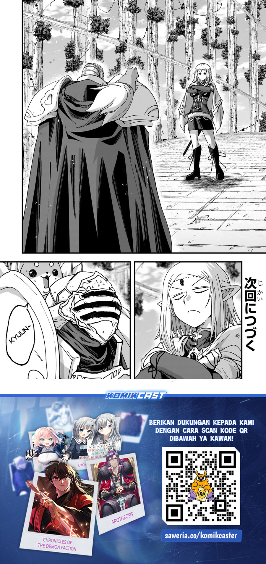 Gaikotsu Kishi-sama, Tadaima Isekai e Odekakechuu Chapter 66 Gambar 23