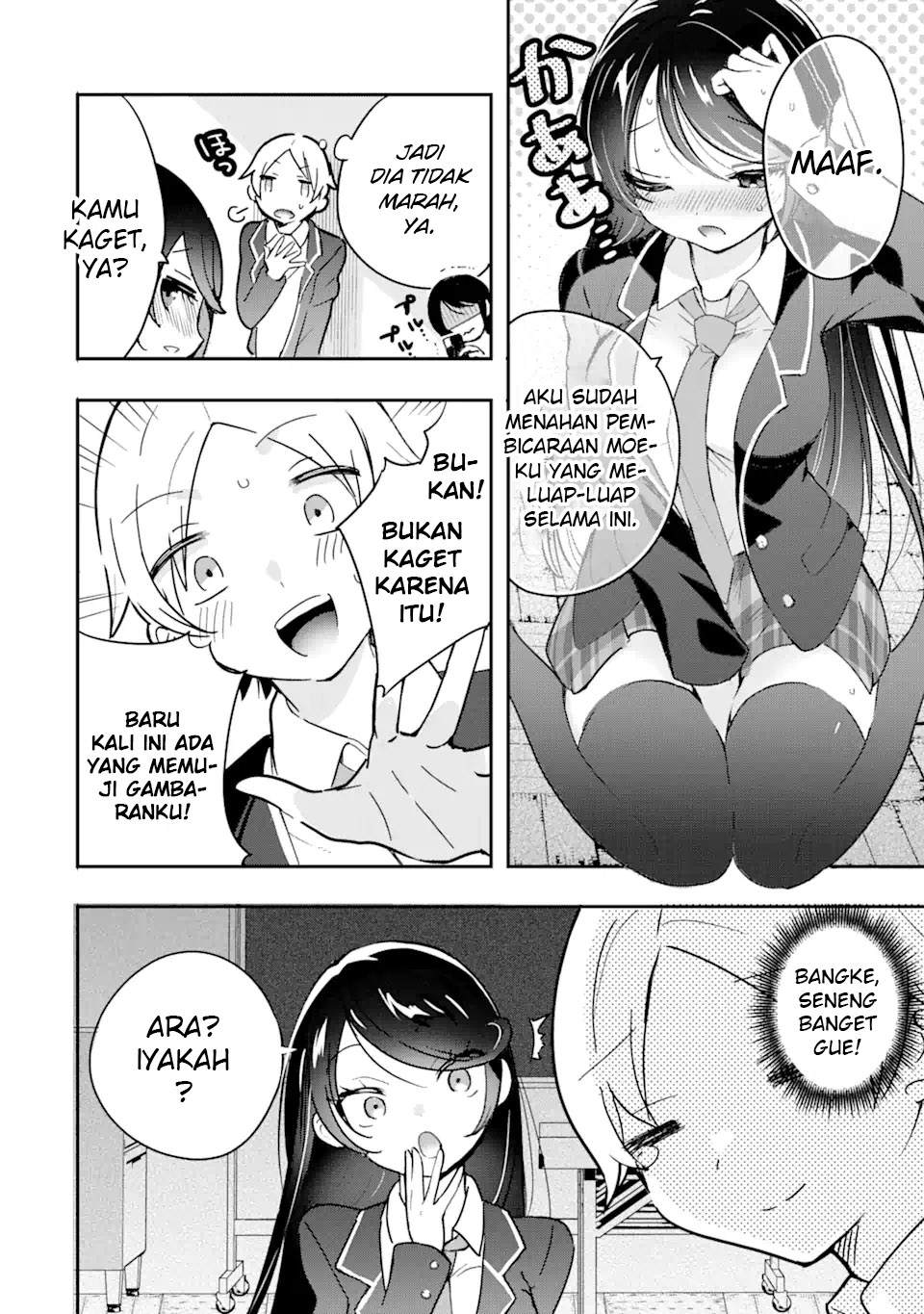 Gakuen 1 no Bishoujo wa x x Eshi no Ore ni Horeteiru!? (The Number 1 Beautiful Girl in the School is in Love With Me, the XXX Artist.) Chapter 01.2 Gambar 10
