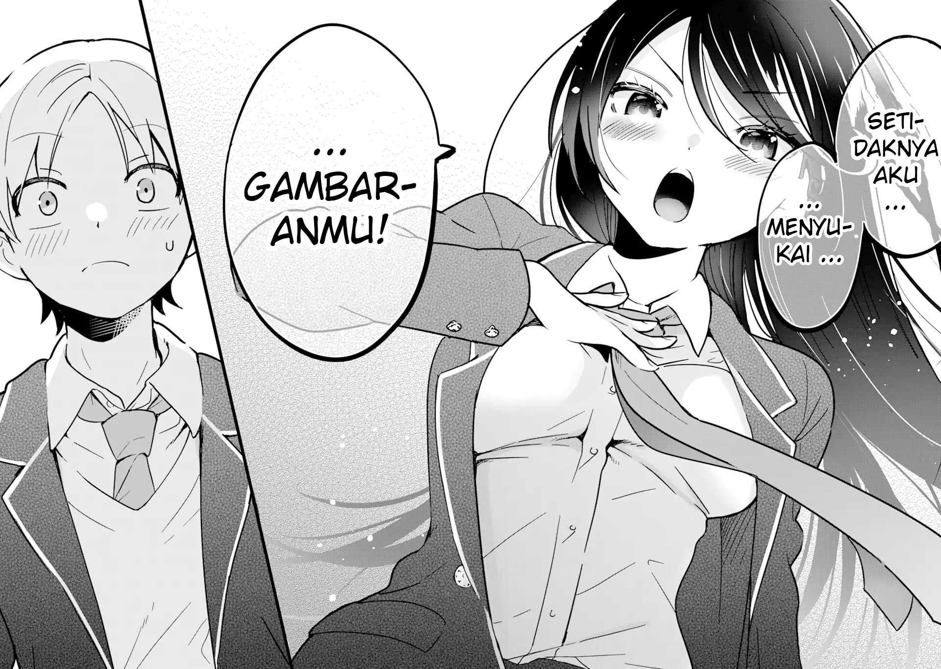 Gakuen 1 no Bishoujo wa x x Eshi no Ore ni Horeteiru!? (The Number 1 Beautiful Girl in the School is in Love With Me, the XXX Artist.) Chapter 01.2 Gambar 12