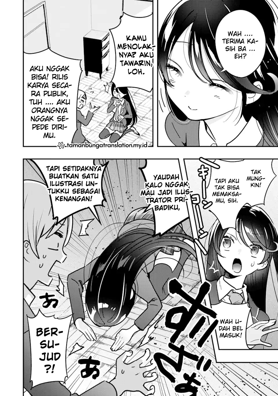 Gakuen 1 no Bishoujo wa x x Eshi no Ore ni Horeteiru!? (The Number 1 Beautiful Girl in the School is in Love With Me, the XXX Artist.) Chapter 02.1 Gambar 6