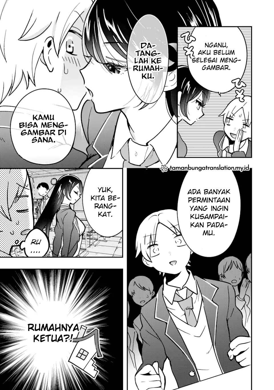 Gakuen 1 no Bishoujo wa x x Eshi no Ore ni Horeteiru!? (The Number 1 Beautiful Girl in the School is in Love With Me, the XXX Artist.) Chapter 02.1 Gambar 12