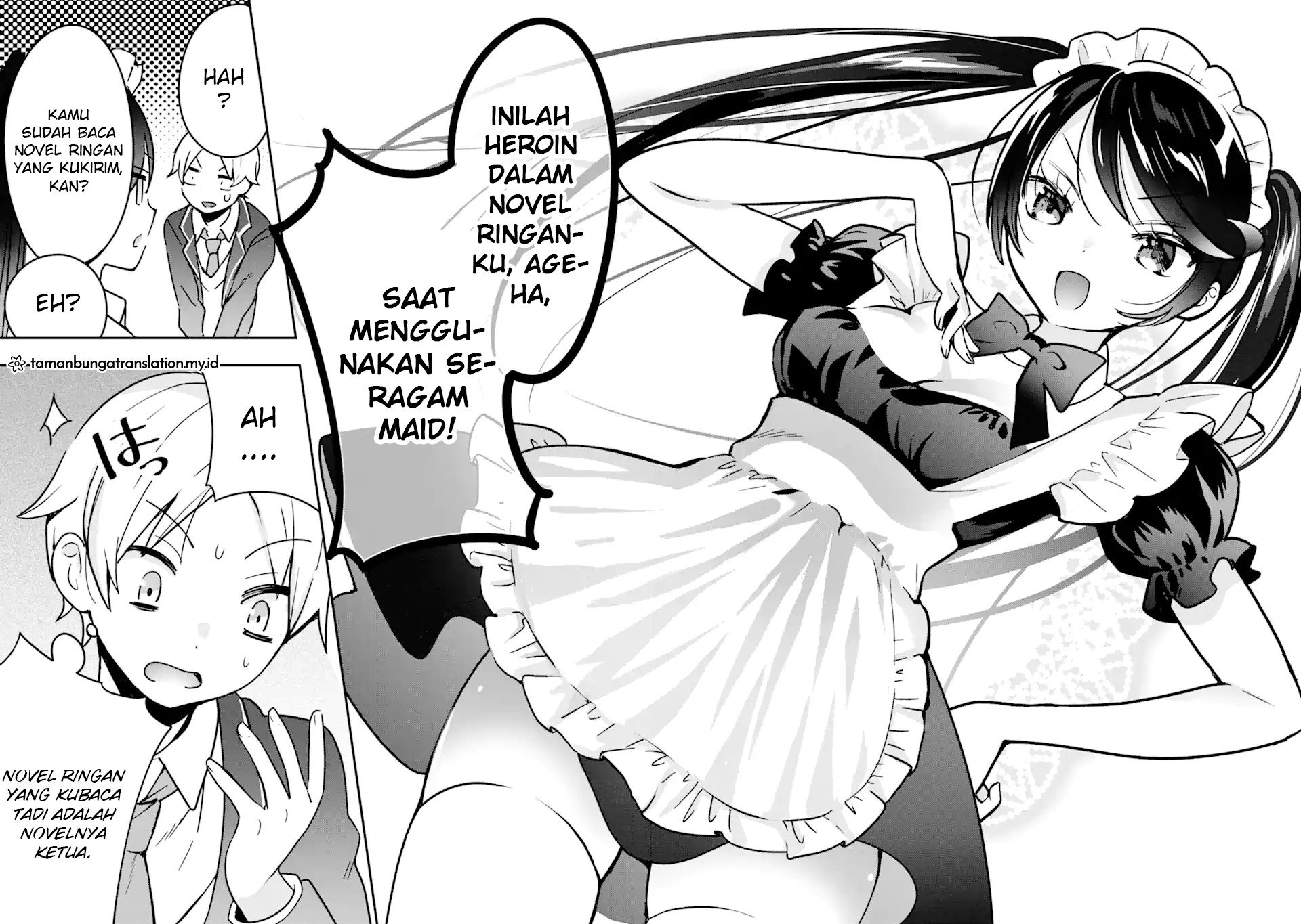 Gakuen 1 no Bishoujo wa x x Eshi no Ore ni Horeteiru!? (The Number 1 Beautiful Girl in the School is in Love With Me, the XXX Artist.) Chapter 02.1 Gambar 15
