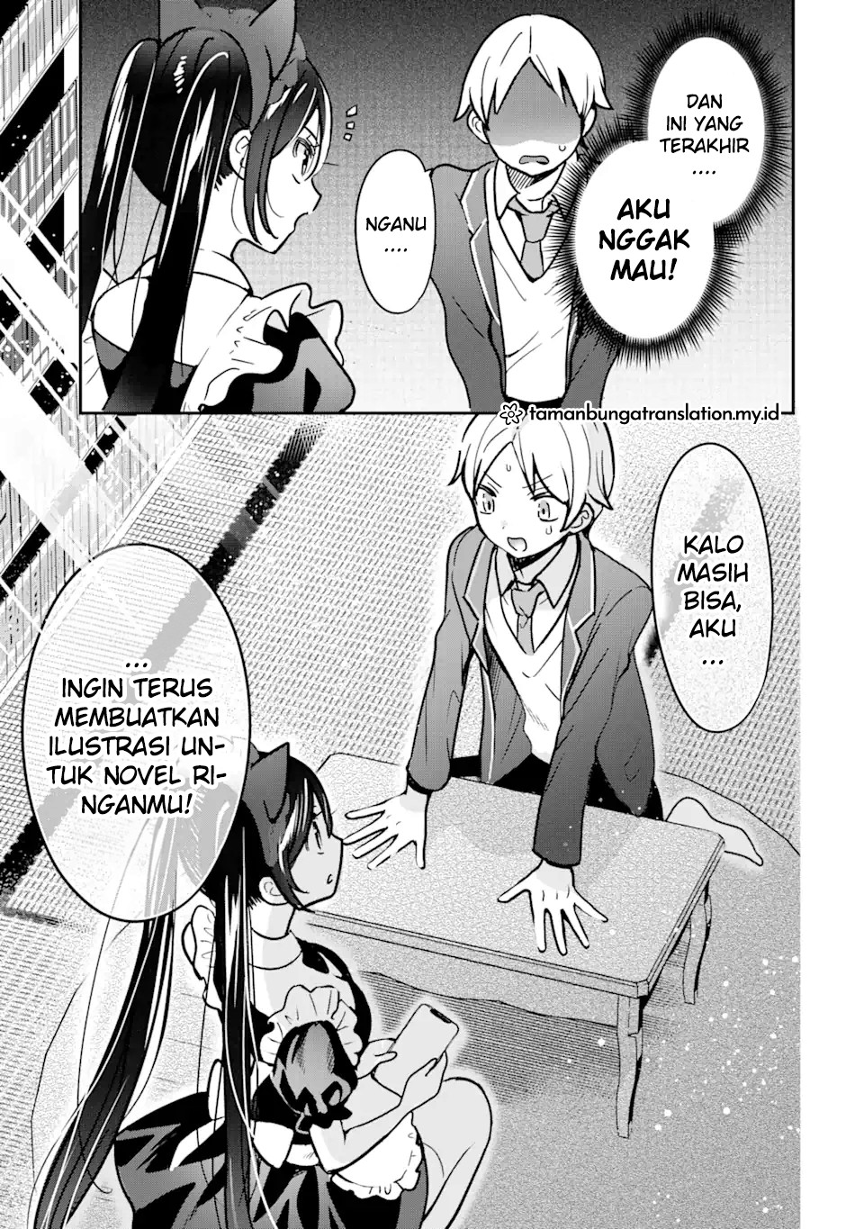 Gakuen 1 no Bishoujo wa x x Eshi no Ore ni Horeteiru!? (The Number 1 Beautiful Girl in the School is in Love With Me, the XXX Artist.) Chapter 02.2 Gambar 11