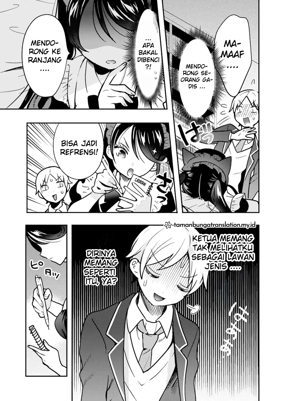 Gakuen 1 no Bishoujo wa x x Eshi no Ore ni Horeteiru!? (The Number 1 Beautiful Girl in the School is in Love With Me, the XXX Artist.) Chapter 02.2 Gambar 15