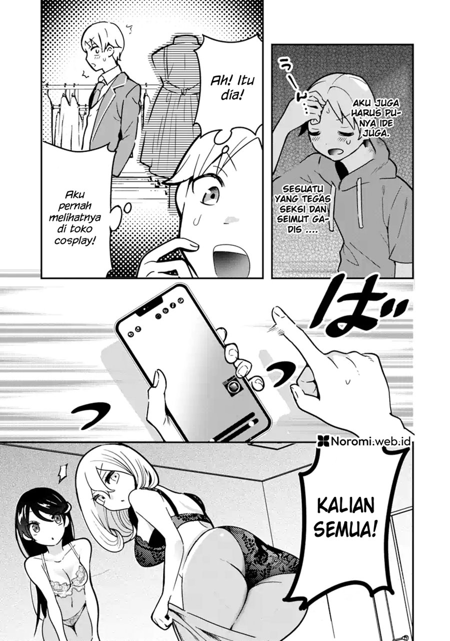 Gakuen 1 no Bishoujo wa x x Eshi no Ore ni Horeteiru!? (The Number 1 Beautiful Girl in the School is in Love With Me, the XXX Artist.) Chapter 04.2 Gambar 3