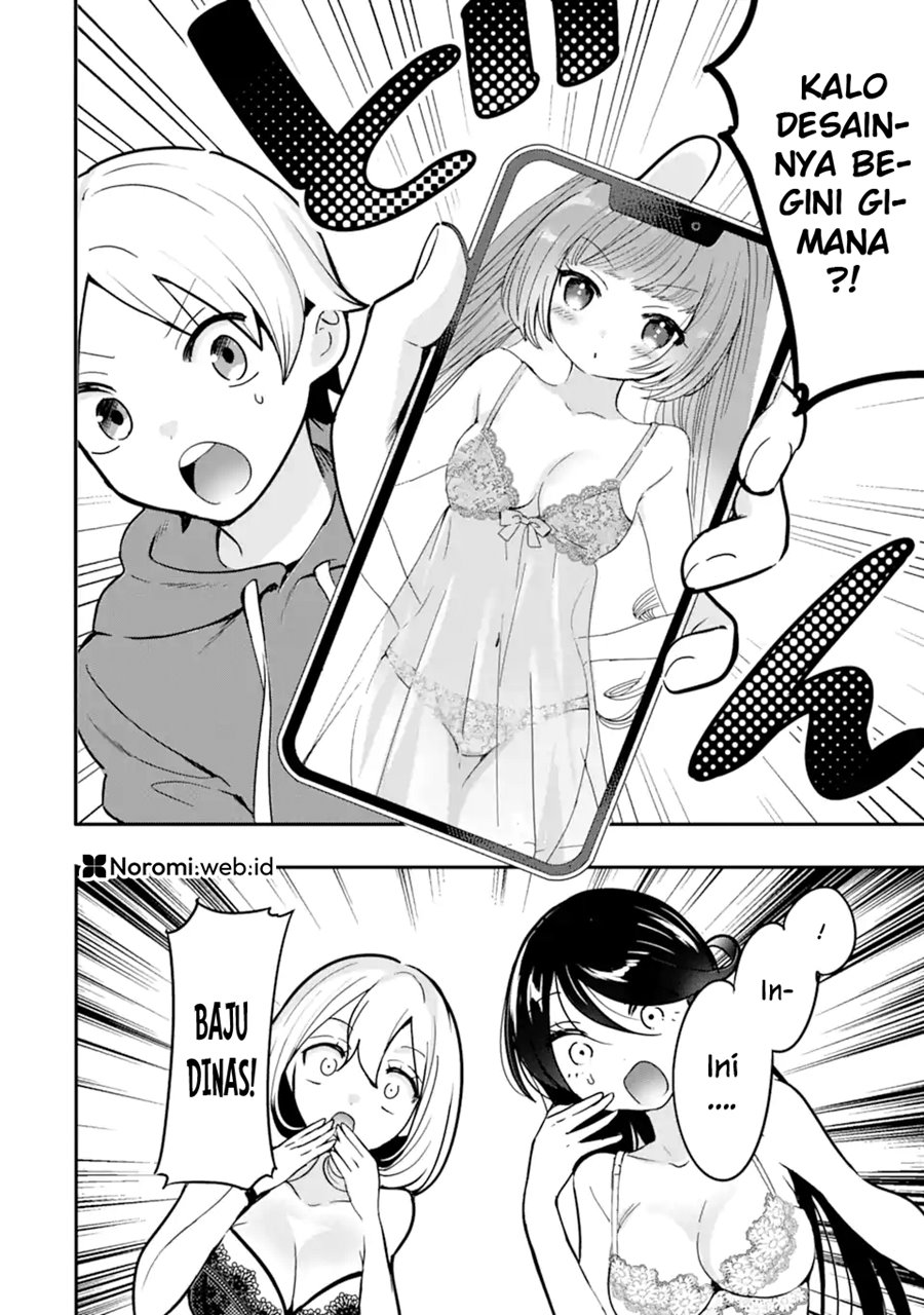 Gakuen 1 no Bishoujo wa x x Eshi no Ore ni Horeteiru!? (The Number 1 Beautiful Girl in the School is in Love With Me, the XXX Artist.) Chapter 04.2 Gambar 4