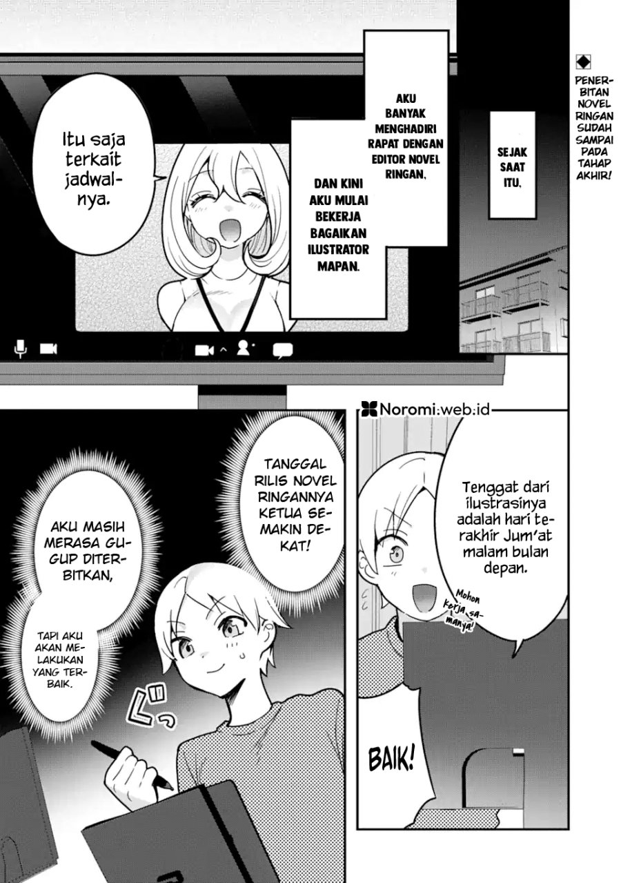Gakuen 1 no Bishoujo wa x x Eshi no Ore ni Horeteiru!? (The Number 1 Beautiful Girl in the School is in Love With Me, the XXX Artist.) Chapter 05.1 Gambar 1