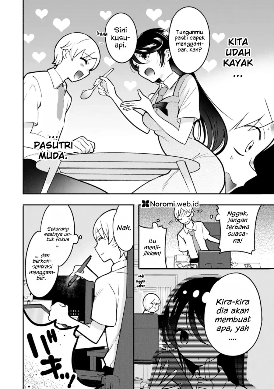 Gakuen 1 no Bishoujo wa x x Eshi no Ore ni Horeteiru!? (The Number 1 Beautiful Girl in the School is in Love With Me, the XXX Artist.) Chapter 05.1 Gambar 8