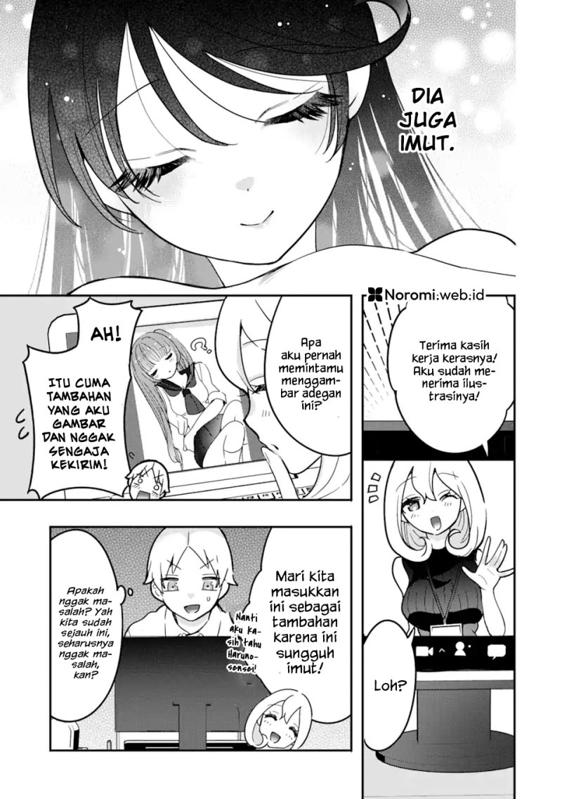 Gakuen 1 no Bishoujo wa x x Eshi no Ore ni Horeteiru!? (The Number 1 Beautiful Girl in the School is in Love With Me, the XXX Artist.) Chapter 05.2 Gambar 8