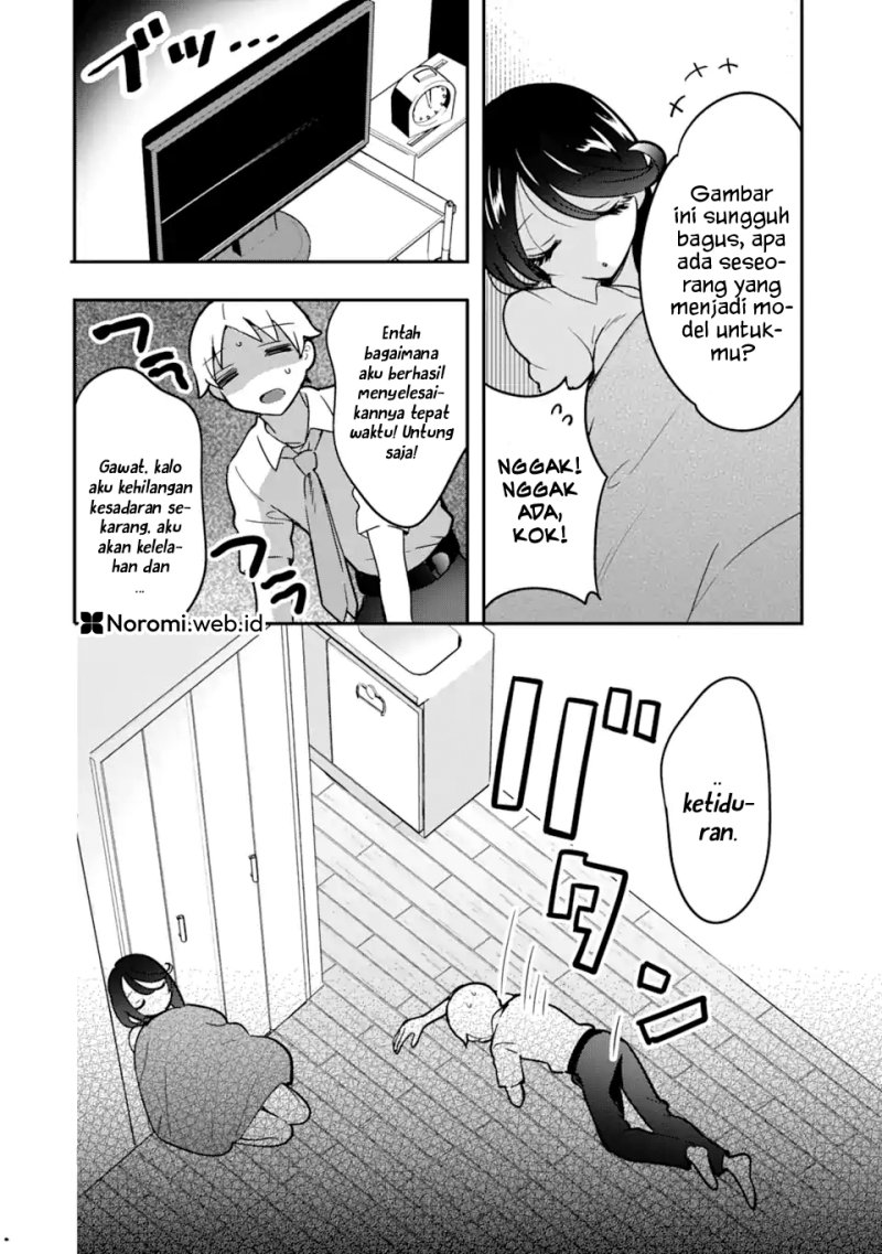 Gakuen 1 no Bishoujo wa x x Eshi no Ore ni Horeteiru!? (The Number 1 Beautiful Girl in the School is in Love With Me, the XXX Artist.) Chapter 05.2 Gambar 9