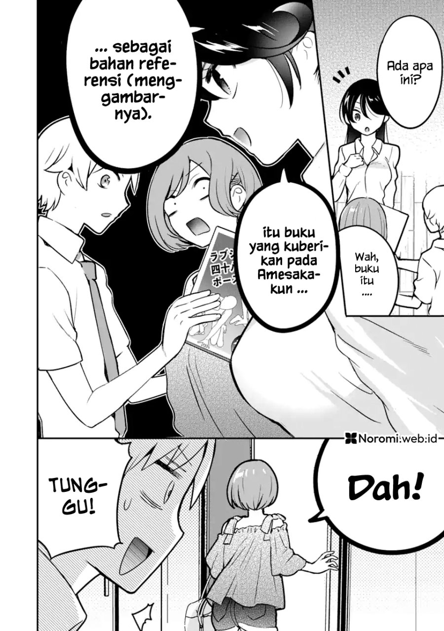 Gakuen 1 no Bishoujo wa x x Eshi no Ore ni Horeteiru!? (The Number 1 Beautiful Girl in the School is in Love With Me, the XXX Artist.) Chapter 06.2 Gambar 2