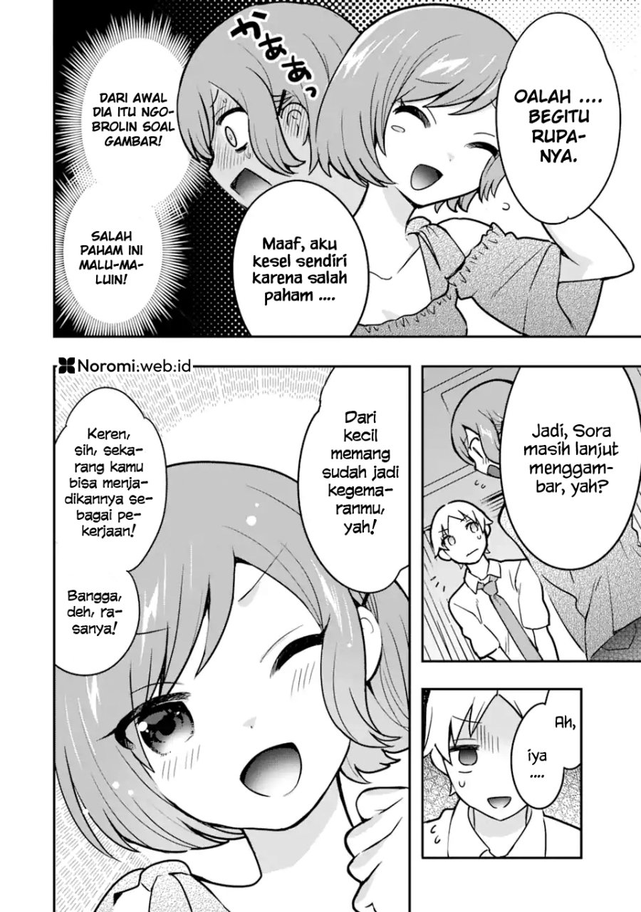 Gakuen 1 no Bishoujo wa x x Eshi no Ore ni Horeteiru!? (The Number 1 Beautiful Girl in the School is in Love With Me, the XXX Artist.) Chapter 06.2 Gambar 6