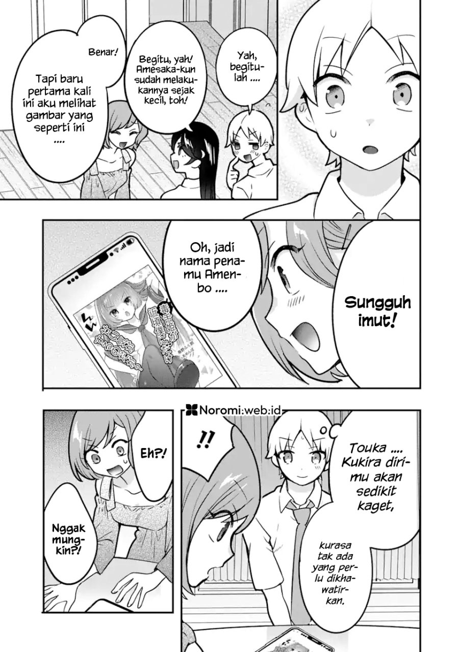 Gakuen 1 no Bishoujo wa x x Eshi no Ore ni Horeteiru!? (The Number 1 Beautiful Girl in the School is in Love With Me, the XXX Artist.) Chapter 06.2 Gambar 7