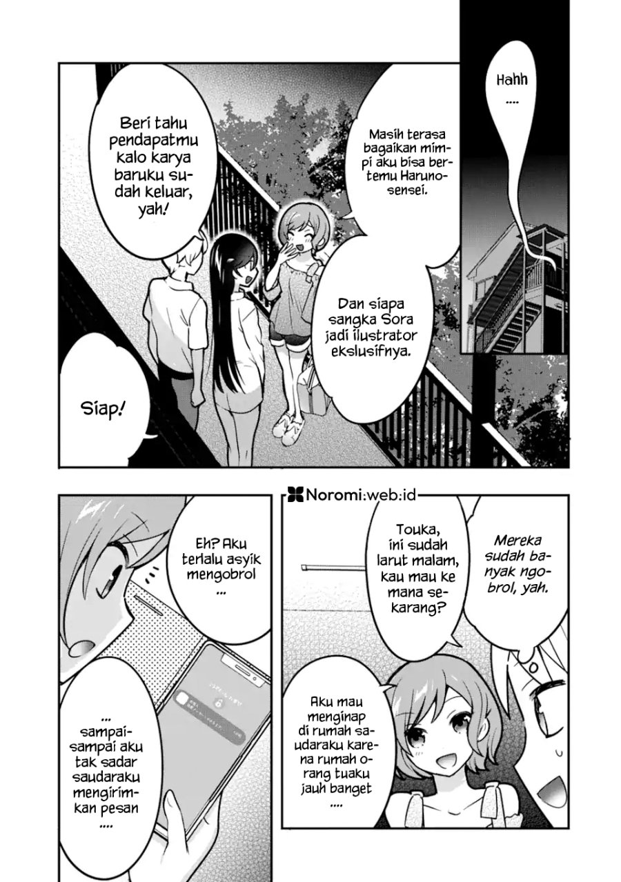 Gakuen 1 no Bishoujo wa x x Eshi no Ore ni Horeteiru!? (The Number 1 Beautiful Girl in the School is in Love With Me, the XXX Artist.) Chapter 06.2 Gambar 11
