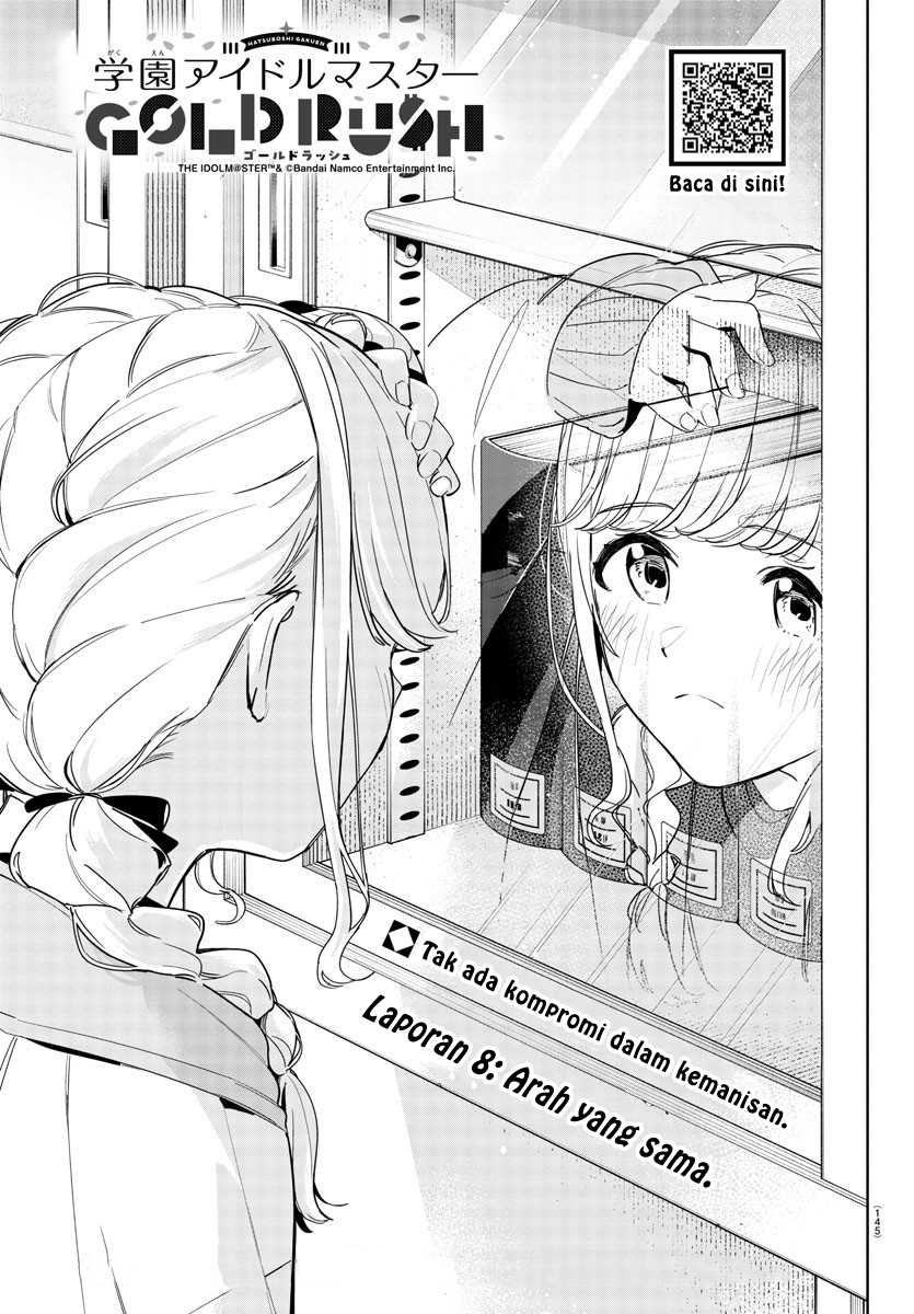 Gakuen Idolm@ster Gold Rush Chapter 08 Gambar 1