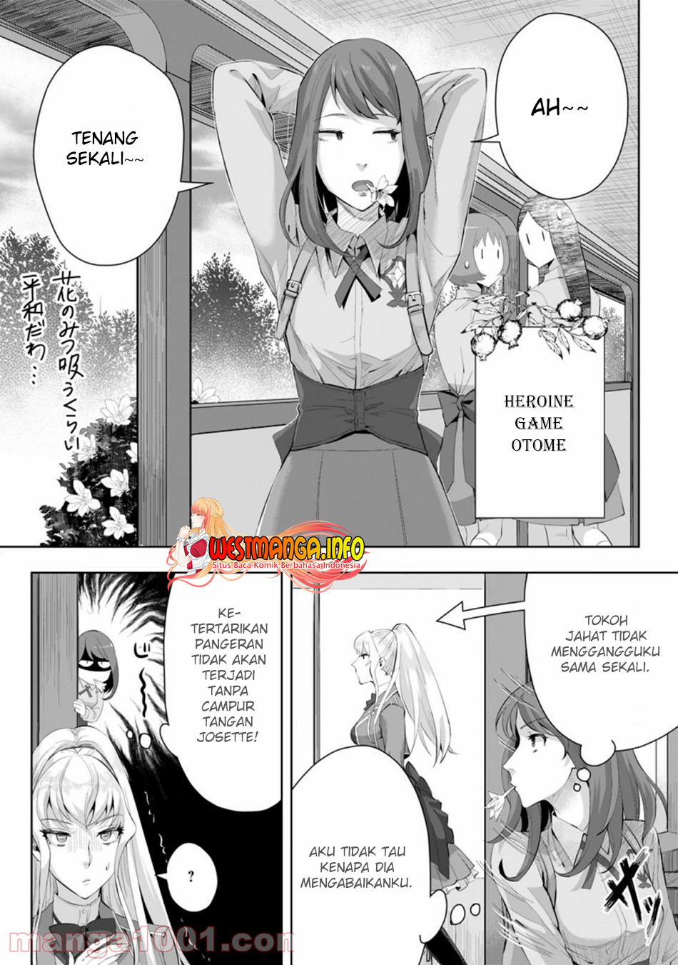 Gakuenmono No Otome Game No Sekai Ni Tensei Shita Kedo, Cheat-Mochi No Haikei Danshi Seitodatta You Desu Chapter 03.1 Gambar 3