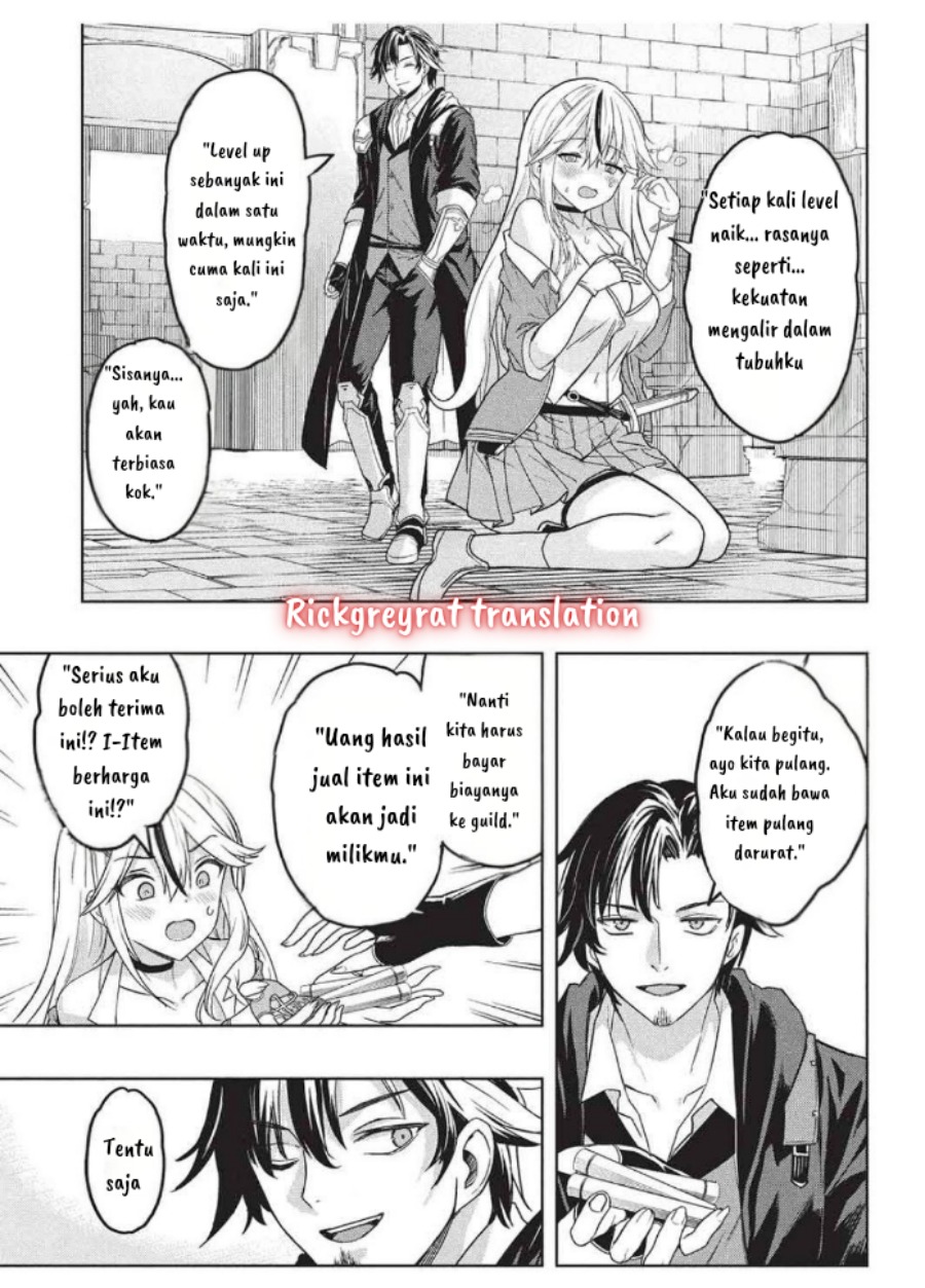 Gal to Dungeon to Shuukai Okure no Tansaku Eiyuutan ~Moto Legend Ima wa Wakeari tei Rank Tansakushana Ore ga, S-Kyuu Gal ni Natsukare Makutte Ikusei wo Makase Sareta~ Chapter 02 Gambar 24