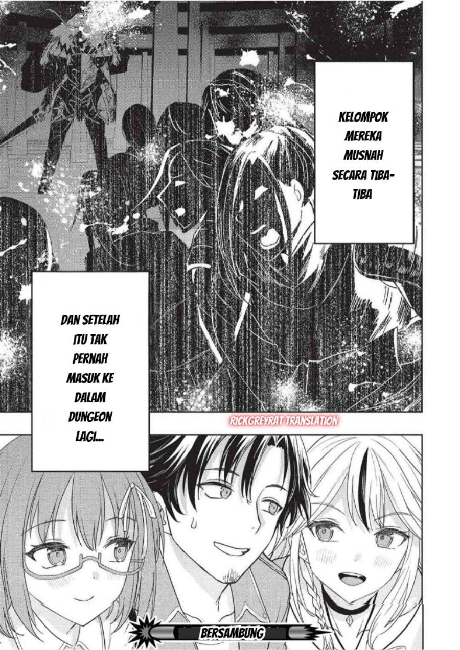 Gal to Dungeon to Shuukai Okure no Tansaku Eiyuutan ~Moto Legend Ima wa Wakeari tei Rank Tansakushana Ore ga, S-Kyuu Gal ni Natsukare Makutte Ikusei wo Makase Sareta~ Chapter 05 Gambar 24