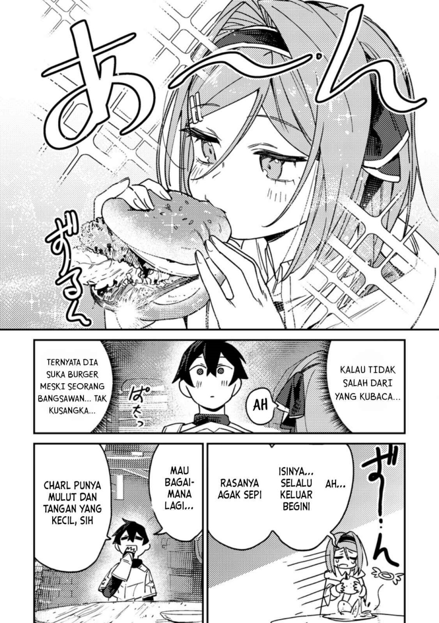 Game Chishiki de Saikyou ni Natta Mob Heishi wa, Shin no Jitsuryoku wo Kakushitai Chapter 02.3 Gambar 5