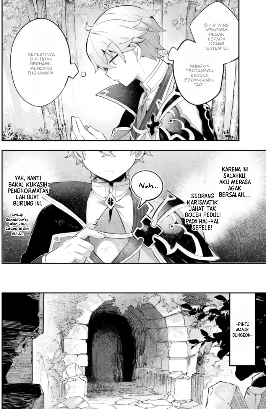 Game Sekai no Mob Akuyaku ni Tensei shita node Last Boss wo Mezashitemita Chapter 04.2 Gambar 2