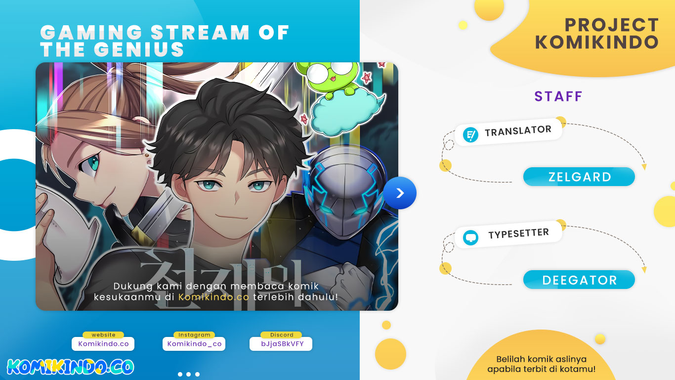 Gaming Stream of the Genius Chapter 05 Gambar 1