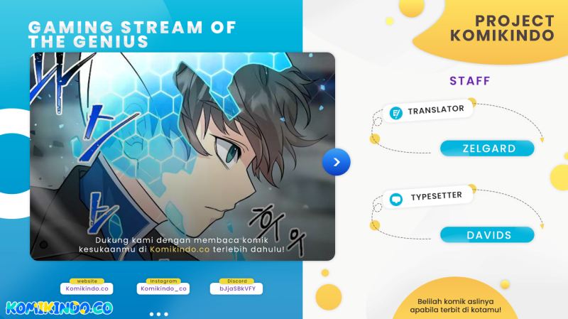 Gaming Stream of the Genius Chapter 21 Gambar 1