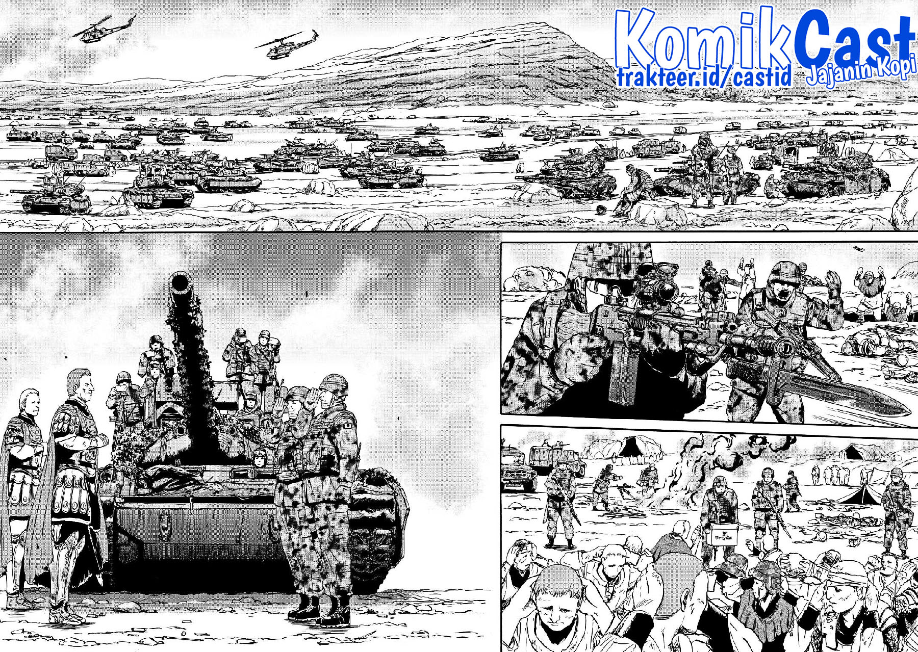 Gate – Jietai Kare no Chi nite, Kaku Tatakeri Chapter 120 Gambar 3