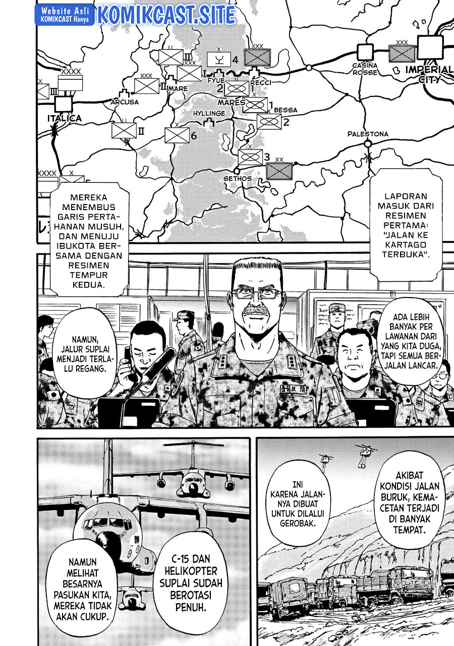 Gate – Jietai Kare no Chi nite, Kaku Tatakeri Chapter 120 Gambar 4