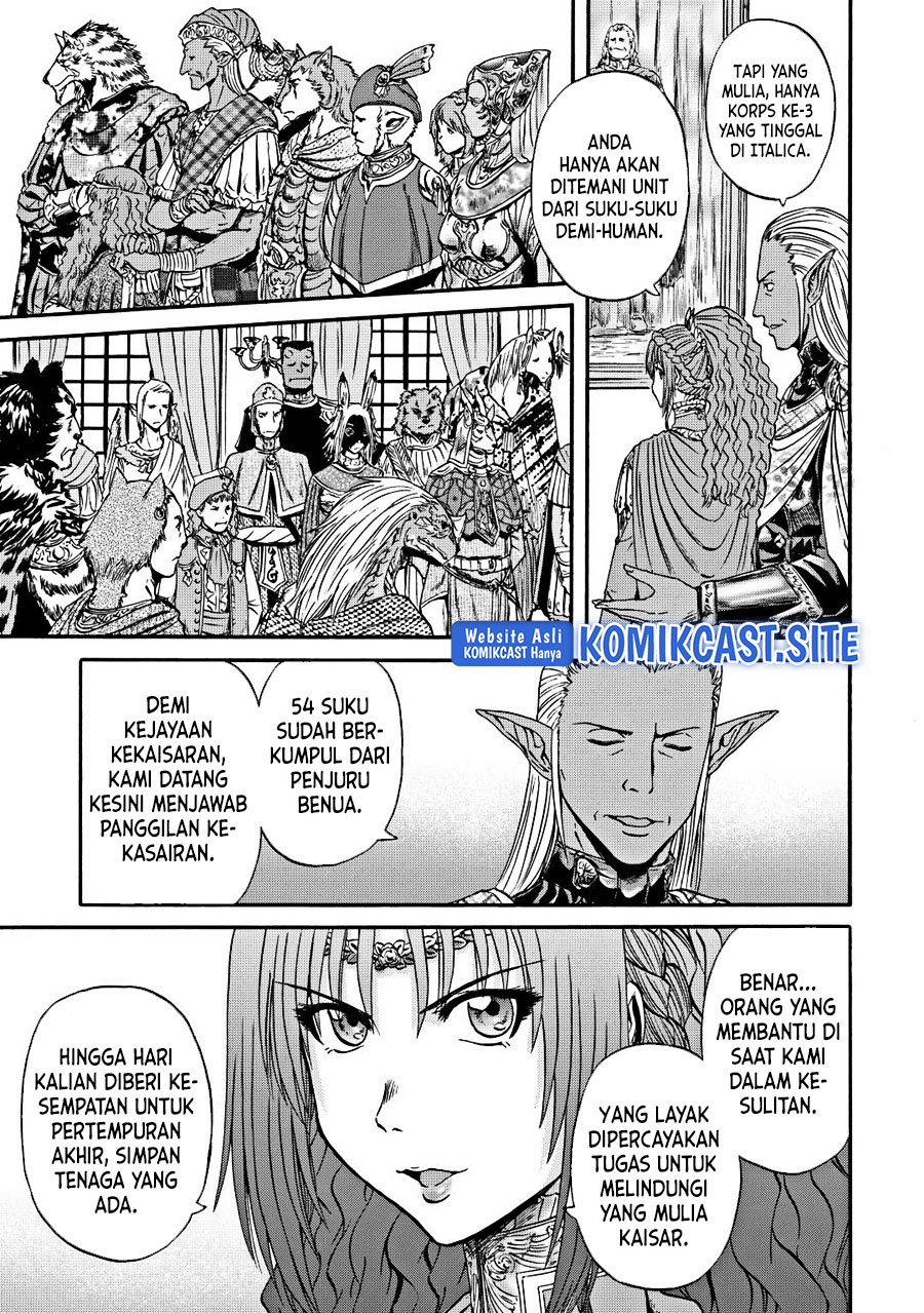 Gate – Jietai Kare no Chi nite, Kaku Tatakeri Chapter 120 Gambar 9
