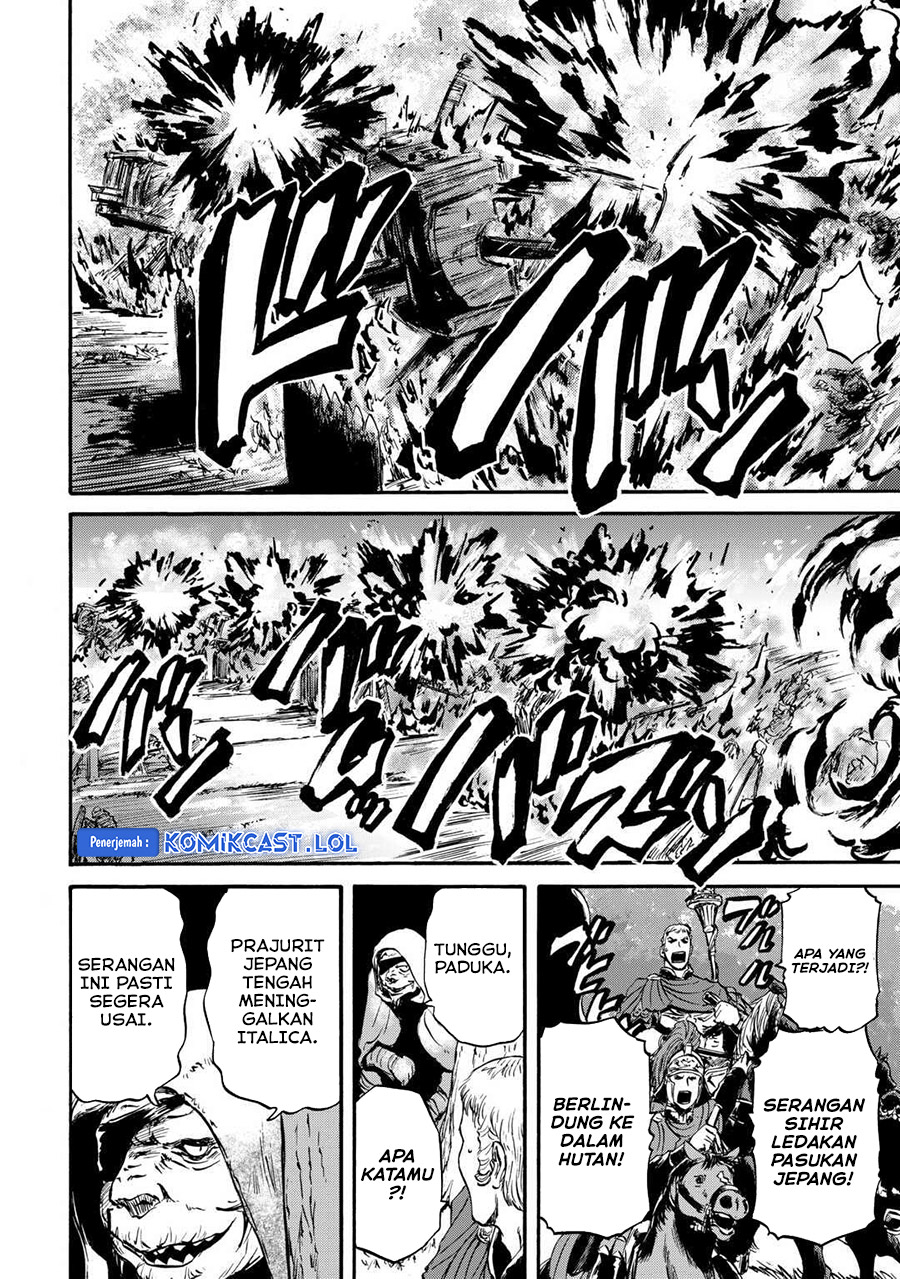 Gate – Jietai Kare no Chi nite, Kaku Tatakeri Chapter 129 Gambar 15