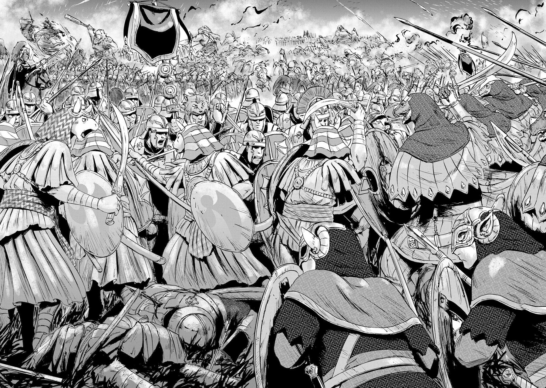 Gate – Jietai Kare no Chi nite, Kaku Tatakeri Chapter 130 Gambar 22
