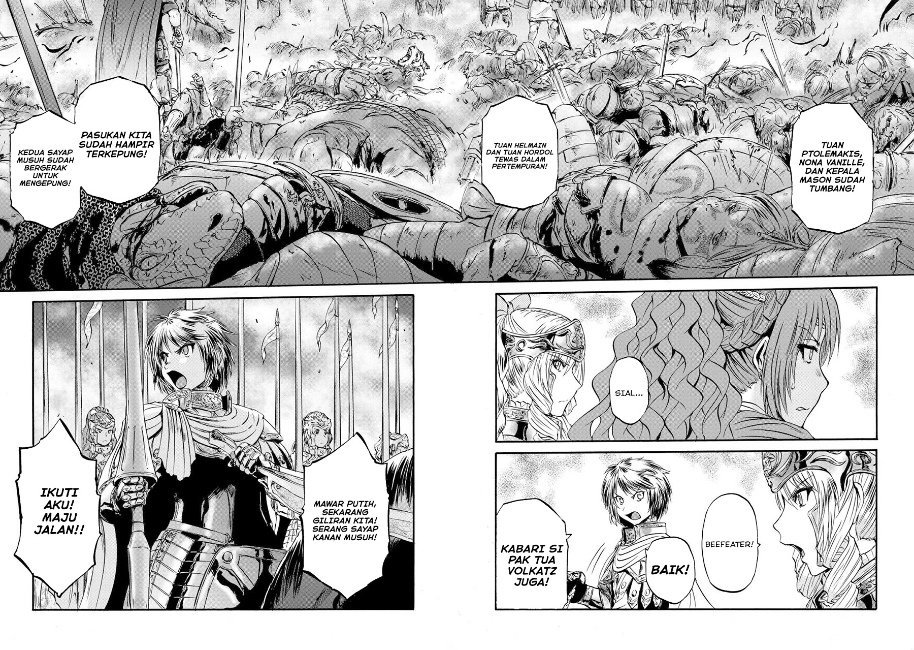 Gate – Jietai Kare no Chi nite, Kaku Tatakeri Chapter 130 Gambar 25