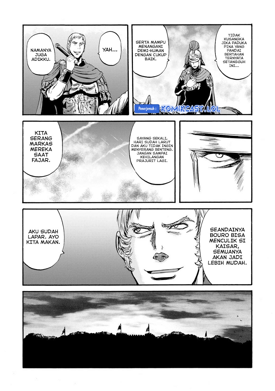 Gate – Jietai Kare no Chi nite, Kaku Tatakeri Chapter 130 Gambar 30