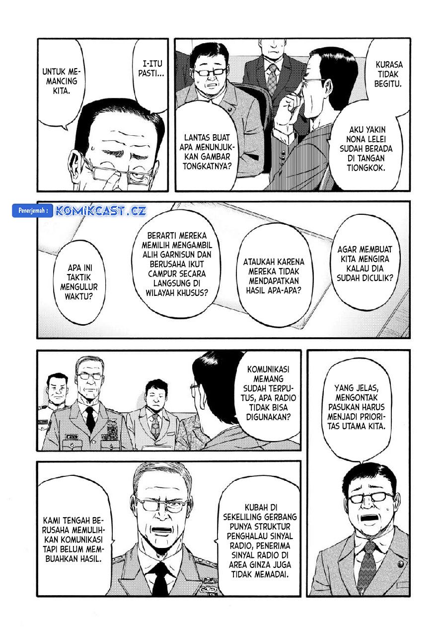 Gate – Jietai Kare no Chi nite, Kaku Tatakeri Chapter 133 Gambar 13