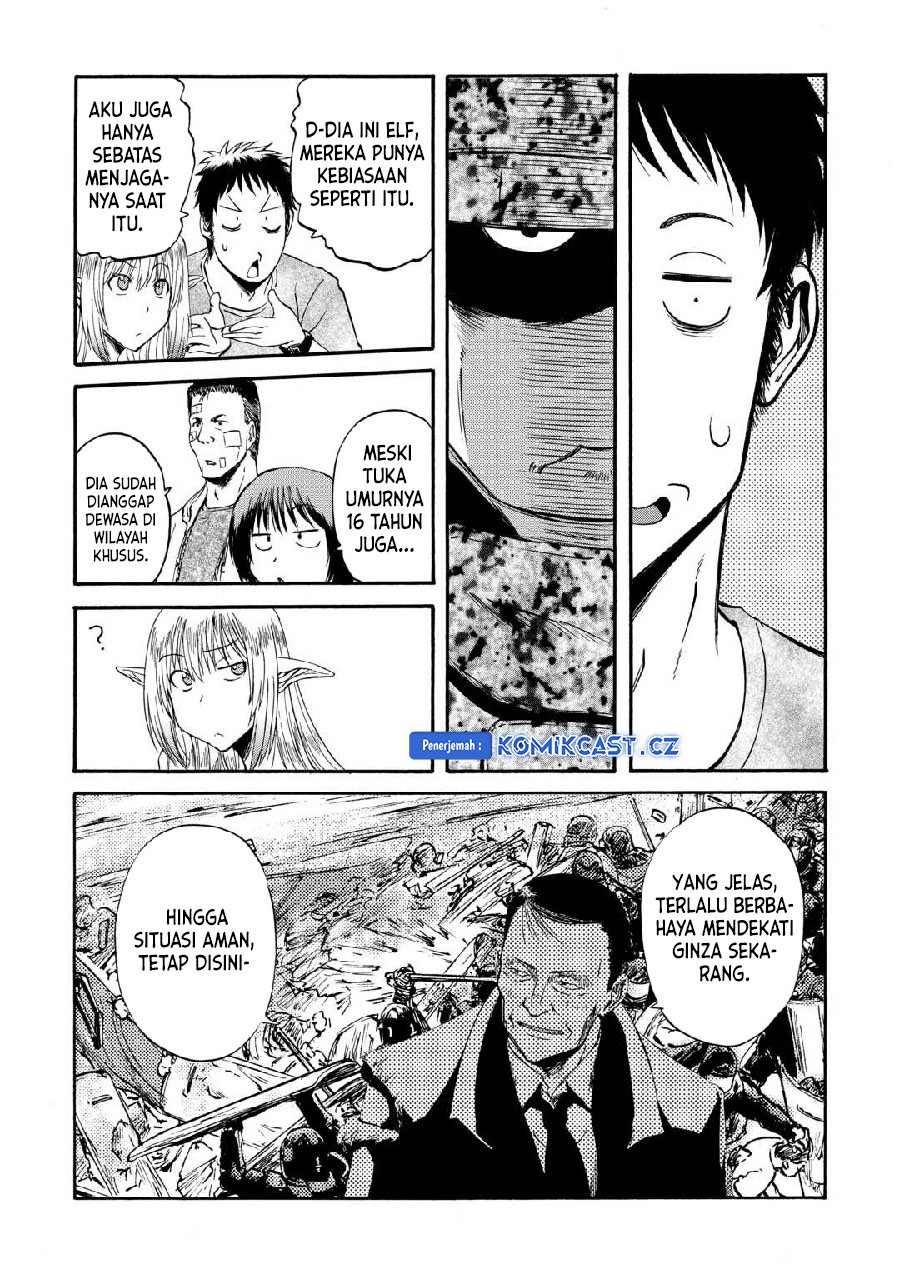 Gate – Jietai Kare no Chi nite, Kaku Tatakeri Chapter 133 Gambar 35
