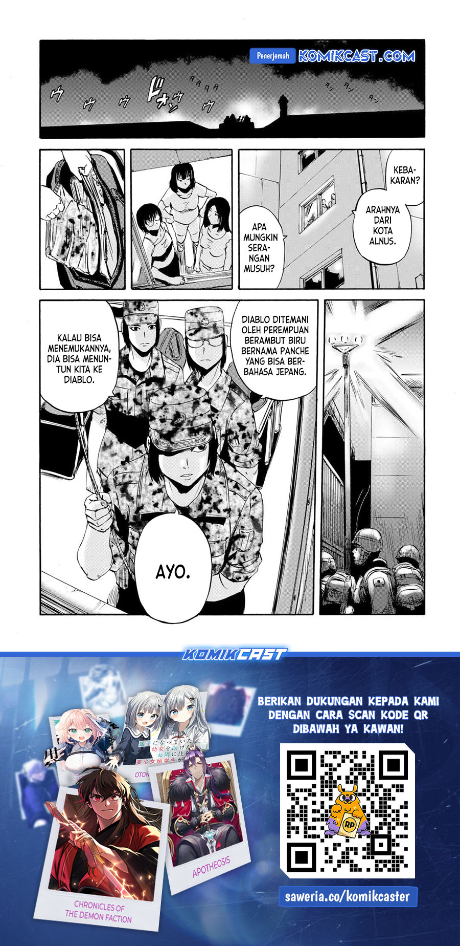 Gate – Jietai Kare no Chi nite, Kaku Tatakeri Chapter 136 Fix Gambar 32
