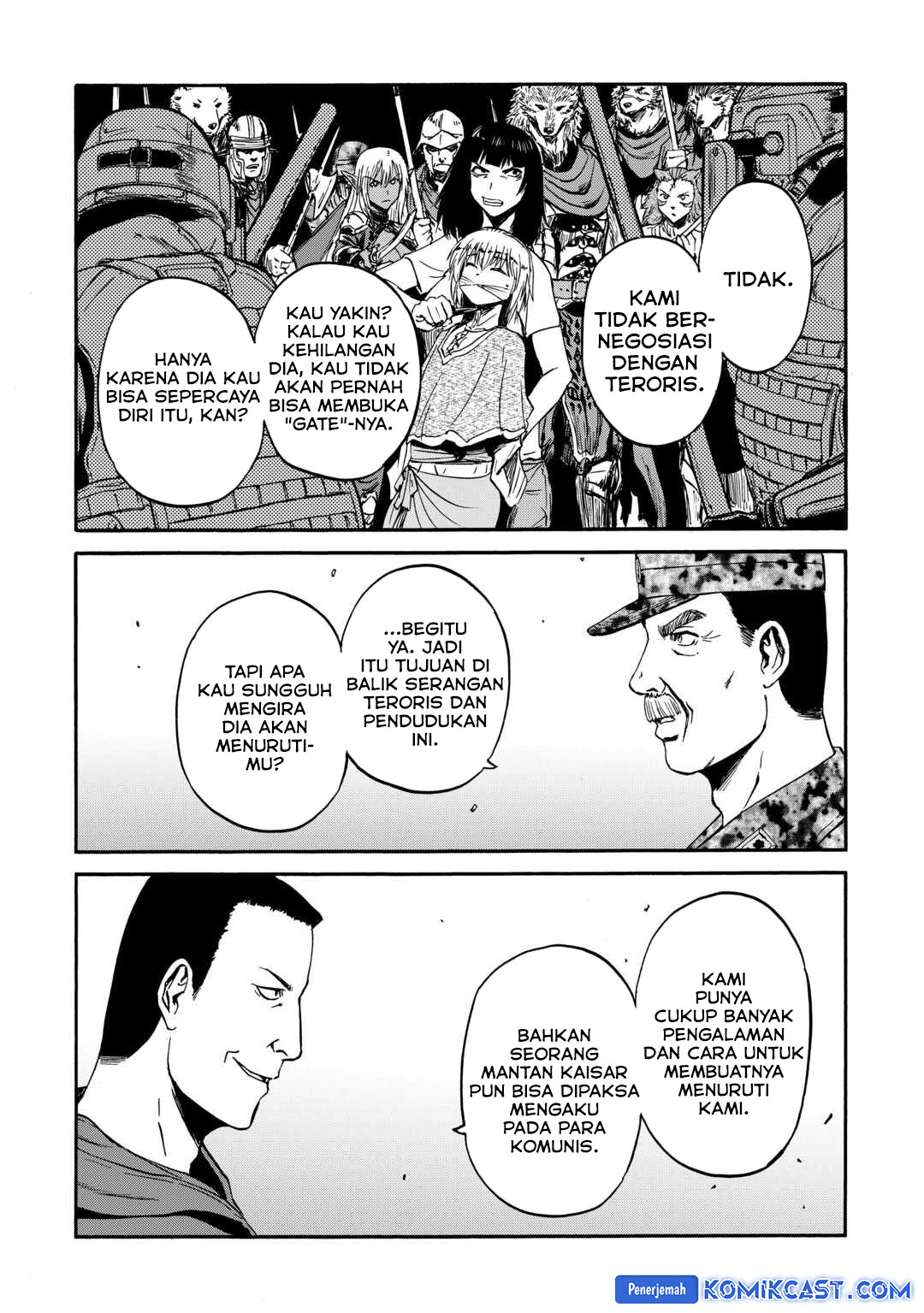 Gate – Jietai Kare no Chi nite, Kaku Tatakeri Chapter 140 Gambar 13