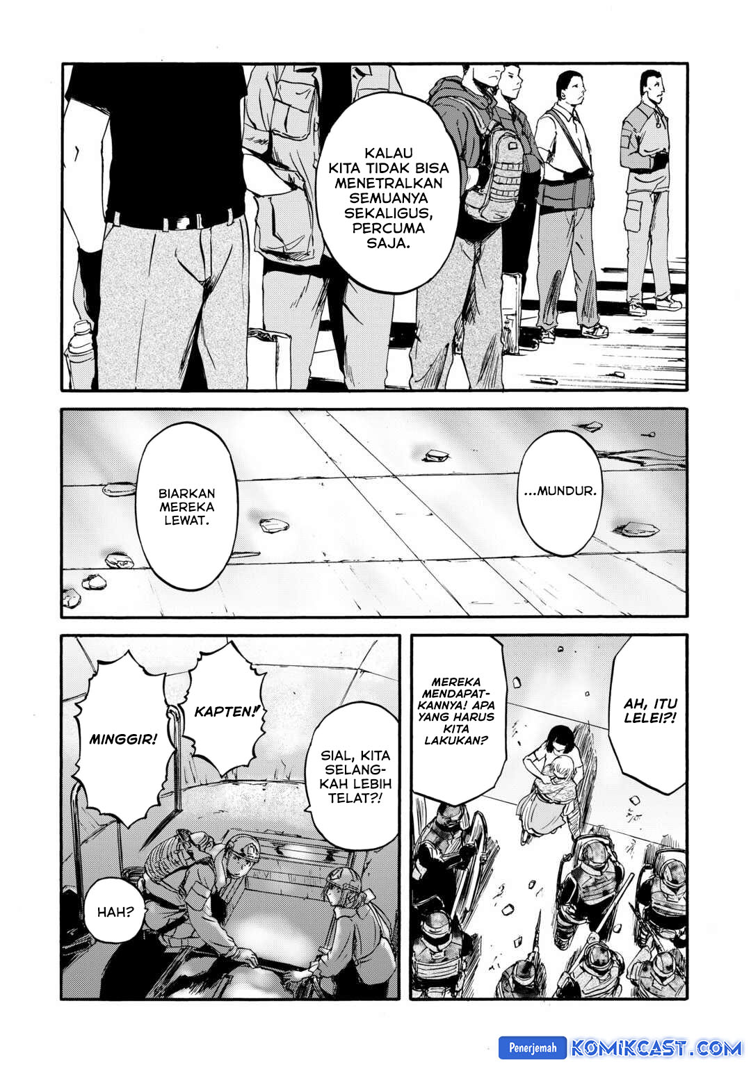 Gate – Jietai Kare no Chi nite, Kaku Tatakeri Chapter 140 Gambar 15