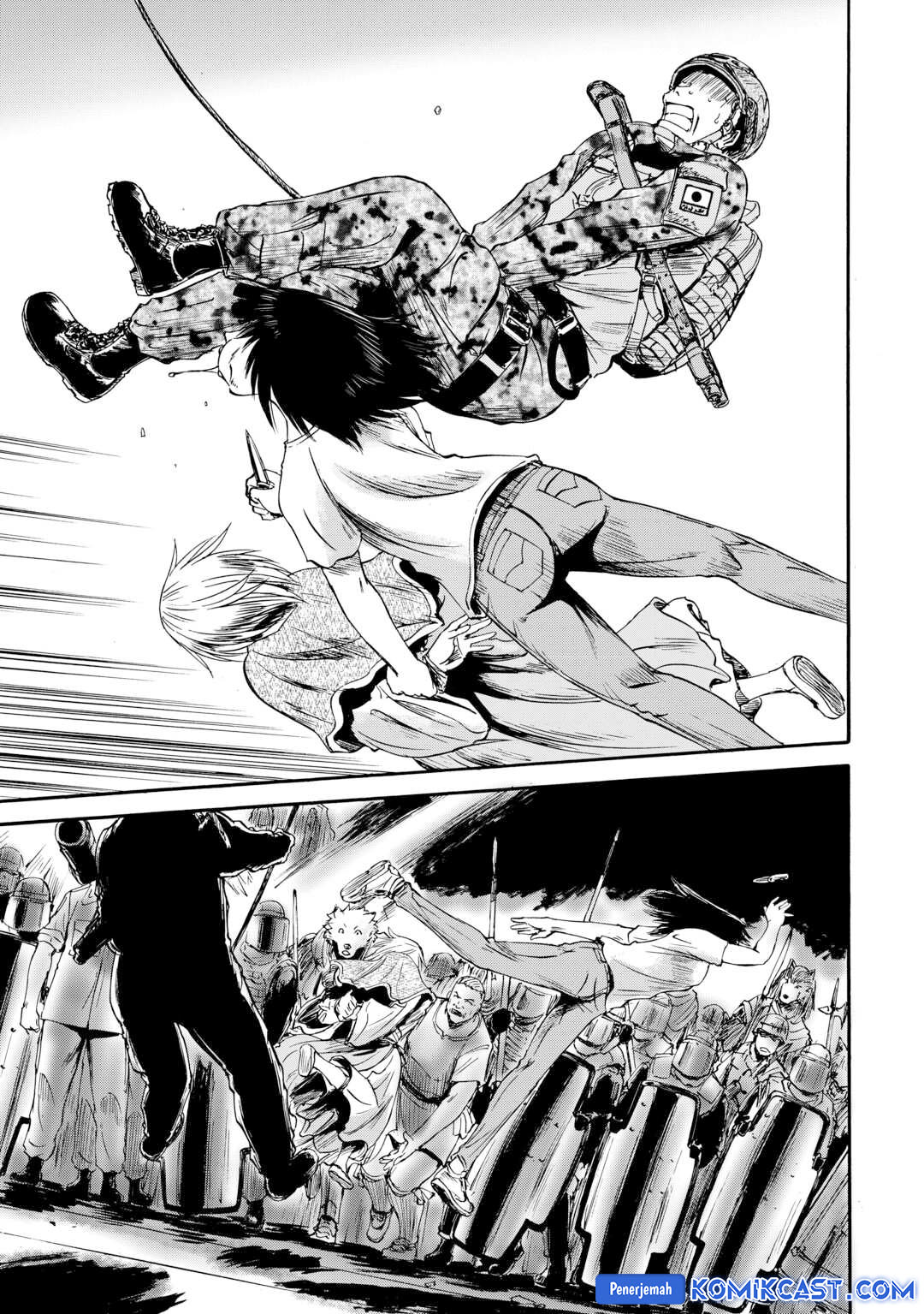 Gate – Jietai Kare no Chi nite, Kaku Tatakeri Chapter 140 Gambar 20