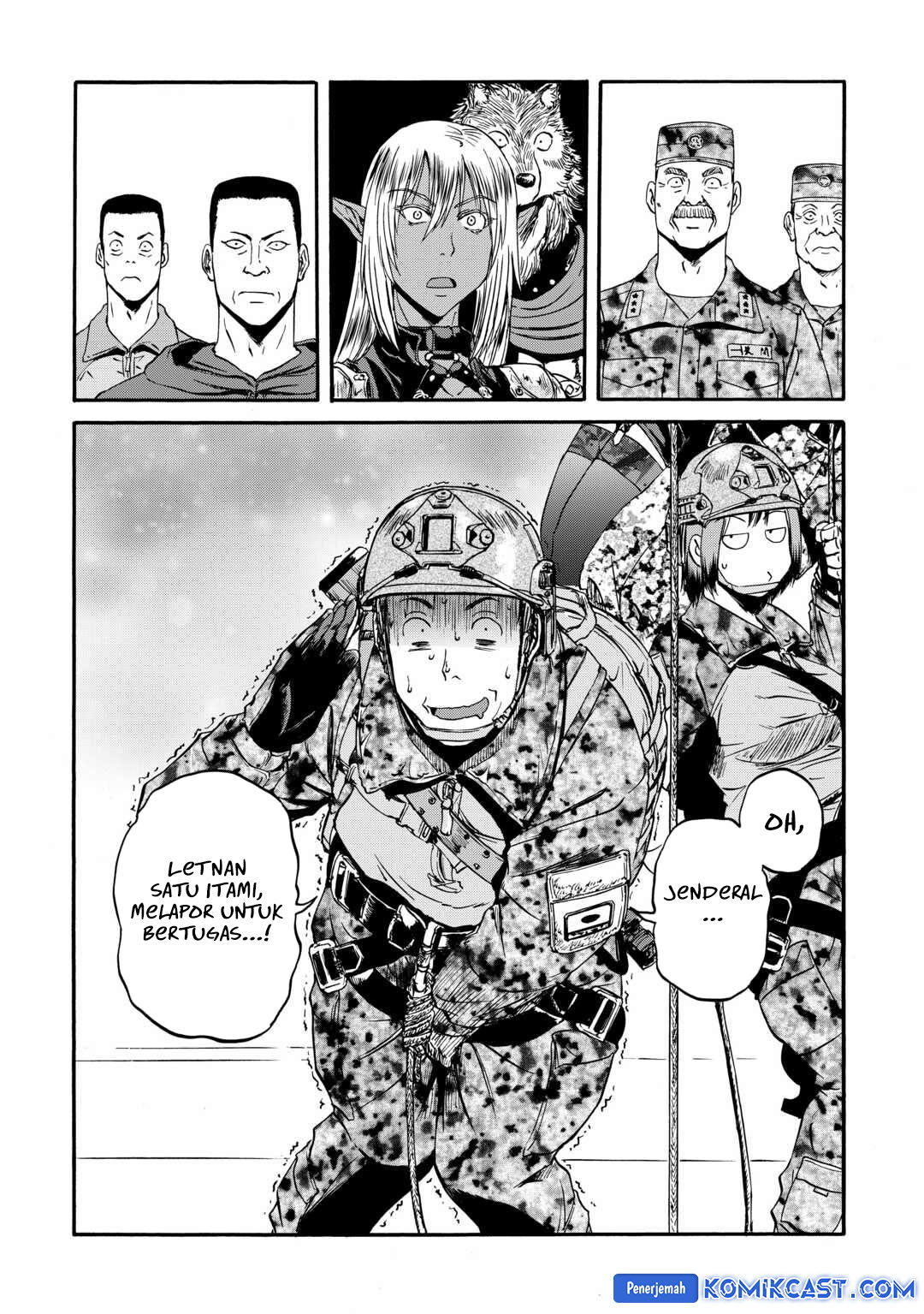 Gate – Jietai Kare no Chi nite, Kaku Tatakeri Chapter 140 Gambar 22