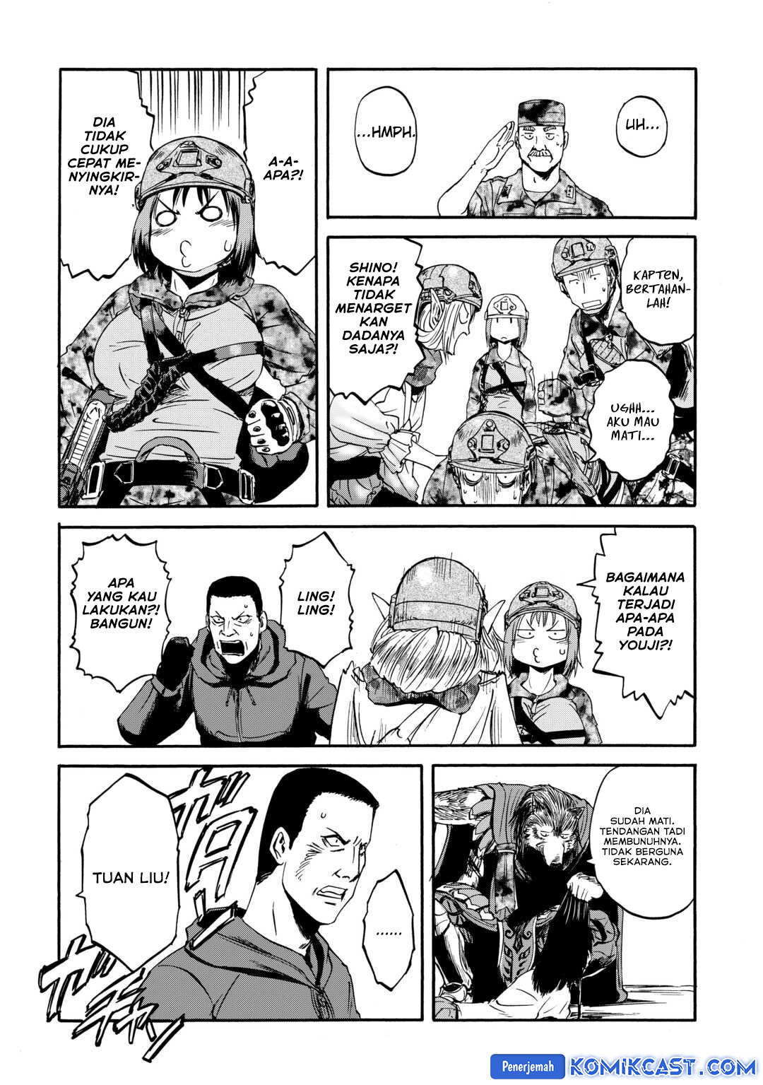 Gate – Jietai Kare no Chi nite, Kaku Tatakeri Chapter 140 Gambar 23